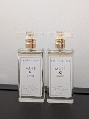 Karine Joncas MUSE KJ Divine Eau de Parfum - Clear & Gold - 2 Bottles